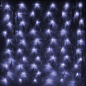 Гирлянда эл. сетка 1,5х1,5 м, 120 LED, белый 183-401
