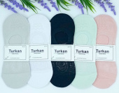 Носки-следки женские "Turkan socrs" р-р 36-41 XL1073