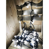 Гирлянда эл. д/улицы нить 8,8 м, белый холодный, 60 LED "Мыльные пузыри" 71165