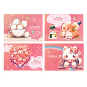 Альбом д/рисования 40 л "Kawaii", на скрепке