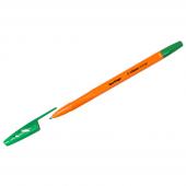 Ручка шариковая Berlingo "Tribase Orange" зеленая, 0,7мм CBp_70914