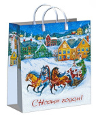 Пакет мягкий пластик 30*40*10 Пора чудес НГ