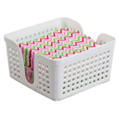 Салфетница Лофт белая