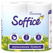 Т/бумага "Soffice" Economy 2-сл 4шт