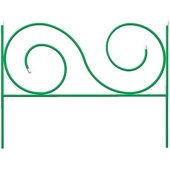 Заборчик садовый "Мелодия" 55*68*340см (5 деталей)