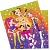 Салфетка 33*33 2-сл. рисунок /12/  Party Girls