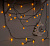 Гирлянда эл. нить 5 м, желтый, 30 LED "Шарики" 3590709