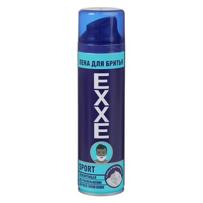 Пена д/бритья Exxe 200мл Спорт энерджи
