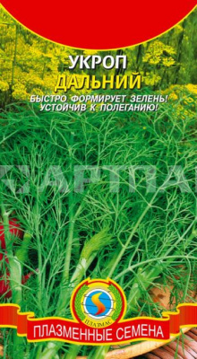 Семена Укроп "Дальний" раннеспелый, 2 г, Плазменные семена 