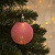 Игрушка световая "Елочный шар" 6см 1 LED, RGB, РОЗОВЫЙ 2361525   