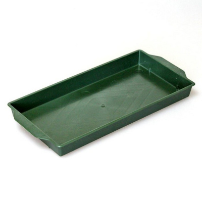 Поддон для флористической губки зеленый