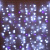 Гирлянда эл. д/улицы занавес 2х6 м, белый/синее мерцание, 960 LED "Мерцание"