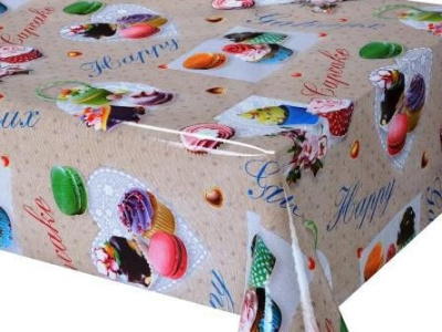 Клеенка ПВХ на нетканной основе Dekorelle Glance 1,4*20м