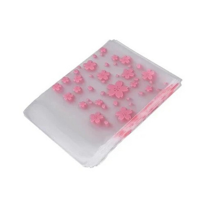 Пакет фасовочный прозрачный, с рисунком, 15х30 см, микс