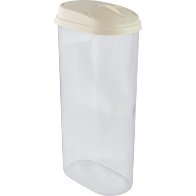 Банка д/сыпучих продуктов 2,4л Sugar&Spice с дозатором латте