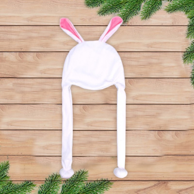 Шапочка карнавальная "Зайчик", р-р- 52-54 см, 7689420