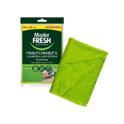 Тряпка д/пола Master FRESH микрофибра XL-size 50*60 см