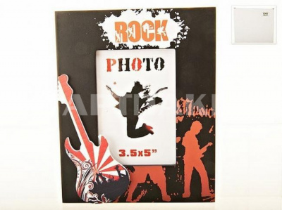Фоторамка декоративная 'Rock-n-Roll' 9*12см. 7740002