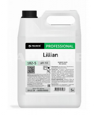 Мыло жидкое Lillian 5л без запаха