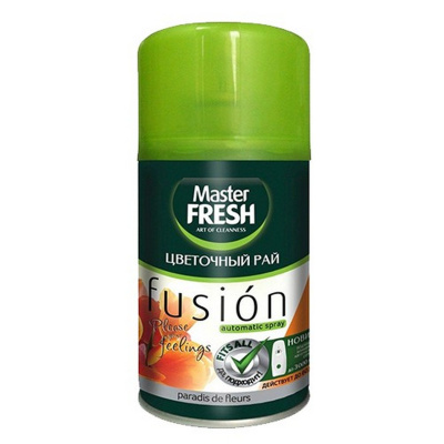 Освежитель воздуха запас. баллон Мастер Фреш 250 мл цветочный рай Освежитель воздуха запас. баллон Мастер Фреш 250 мл цветочный рай