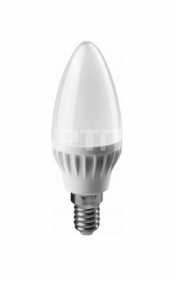 Лампа светодиодная ОНЛАЙТ свеча С37 Е14 6W 470 Lm