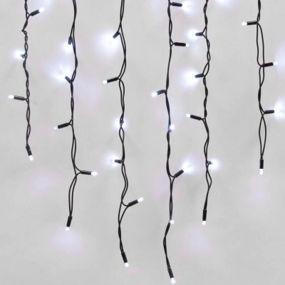 Гирлянда эл. бахрома 3 м (60*50*40), 320 LED "Сосулька", белый