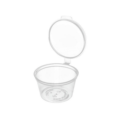 Соусник 30 мл с с внутр. крыш. прозр  d=50 мм