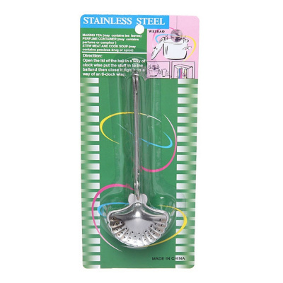 Ситечко для чая металлическое "Ракушка" 8001