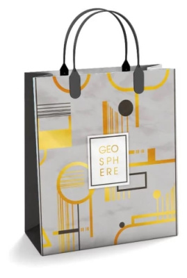 Пакет мягкий пластик, 23х10х27 см, 150 мкм, "Геосфера" 04100189