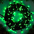 Гирлянда эл. нить 20 м, 200 LED, IP20, зеленый, черный провод 3556817 