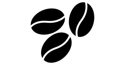 Трафарет для кофе Зерна кофе