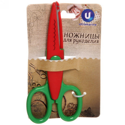 Ножницы для рукоделия 14см "Мелкие волны"