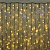 Гирлянда эл. д/улицы занавес 3х2,5 м, белый теплый, 480 LED "Мерцание"
