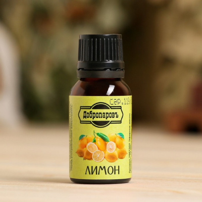 Масло эфирное Лимон 17 мл "Добропаровъ" 2867502