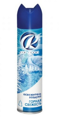 Освежитель воздуха Рио Ройял 300мл Горная свежесть Освежитель воздуха Рио Ройял 300мл Горная свежесть