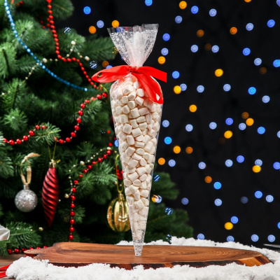 Пакет фасовочный прозрачный, 18х37 см, 25 мкм, "Морковка" 9712255