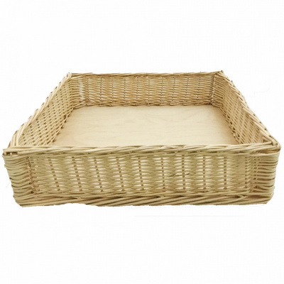 Прямой плетеный короб 400*400*100