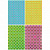 Картон цветной  с тиснением A4 4л "Квадратики" С4284-02