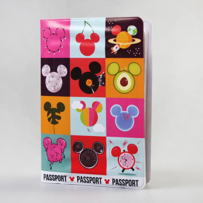 Обложка для паспорта, Микки Маус 4675886