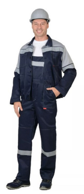 Костюм "ЛЕГИОНЕР" куртка, полукомбинезон синий с серым и СОП 50мм р. 112-116/170-176 Костюм "ЛЕГИОНЕР" куртка, полукомбинезон синий с серым и СОП 50мм р. 112-116/170-176