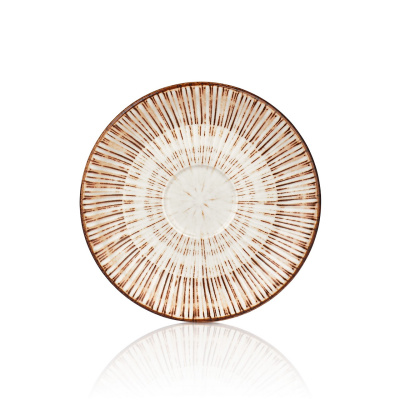 Блюдце кофейное d=12 cм, фарфор,серия "Legna", By Bone(для чашки 329)