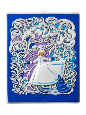 Панно интерьерное ПВХ, 40х50 см, "Снегурочка", полноцвет 508-477