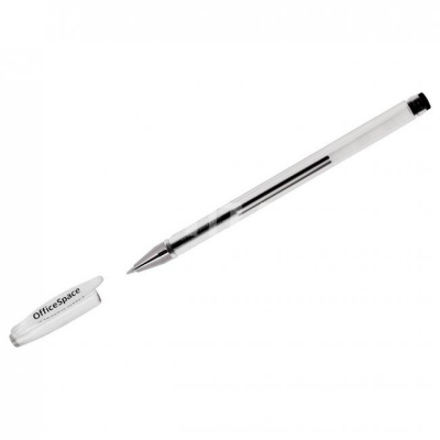 Ручка гелевая OfficeSpace "Classic" черная, 0,5мм