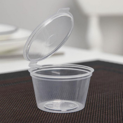 Соусник 50 мл с с внутр. крыш. прозр  d=60 мм