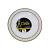 Набор тарелок пласт. белая 18см 6шт. Complement Golden Line