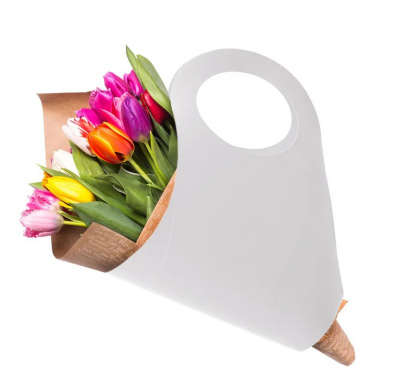 Переноска (пакет) для цветов пластик 64,5*19,5см Переноска (пакет) для цветов пластик 64,5*19,5см