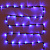 Гирлянда эл. д/улицы нить 7 м, 80 LED "Водопад", синий