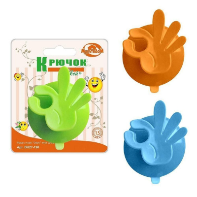 Крючок 3цв Окей 27.190