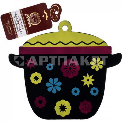 Подставка термостойкая "Кастрюлька" 19,5*16,5см 317-1548