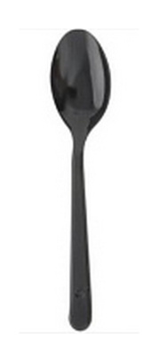 Ложка столовая 18 см черная Кристалл 